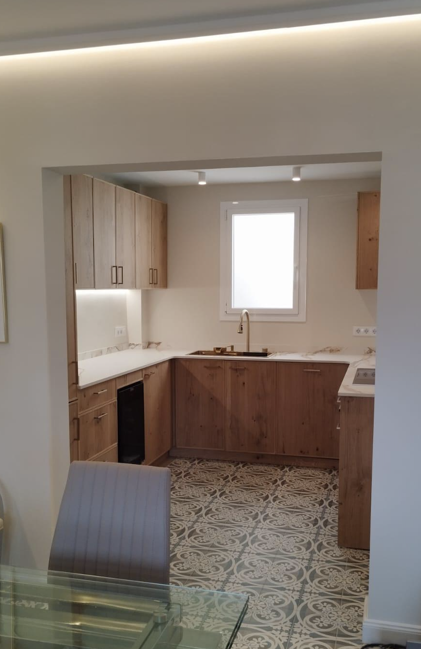 Cocina Mosaico 3 - Historia y modernidad - Reforma Barcelona - Reformes Bonilla